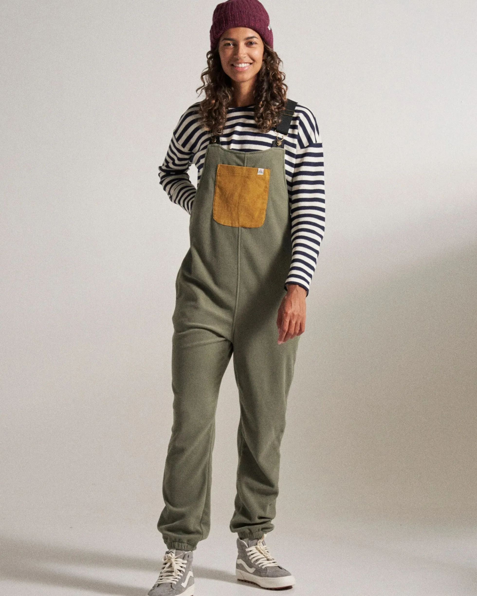 Damen Ace Polar Fleece Latzhose