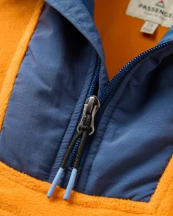 Damen Alexander Kapuzen-Polartec Fleece – Sunrise Orange