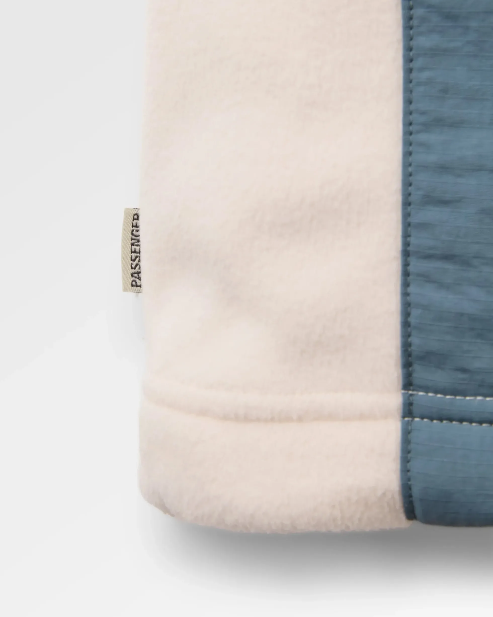 Damen Alexander Kapuzen-Polartec Fleece – Sturmblau/Weißer Sand