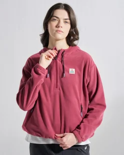 Damen Ayla Micro Polartec® Fleece mit Kapuze