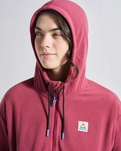 Damen Ayla Micro Polartec® Fleece mit Kapuze