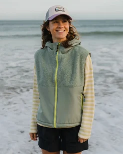 Damen Beebalm Sherpa-Fleece-Top