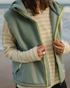 Damen Beebalm Sherpa-Fleece-Top