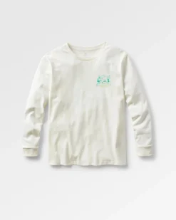 Damen Better Outside Bio-Baumwoll Oversized Langarmshirt