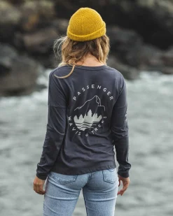 Damen Big Leaf LS Langarmshirt