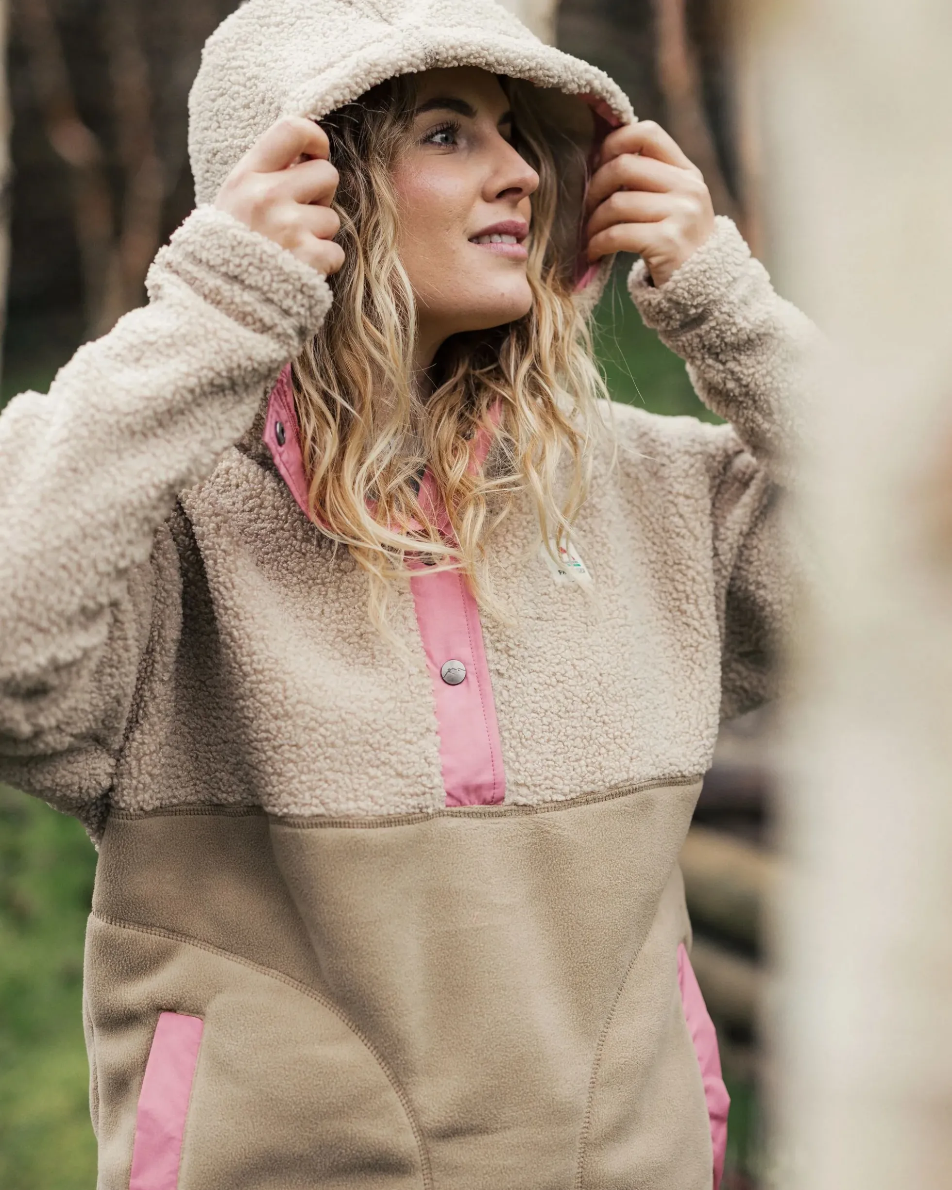 Damen Calla Kapuzen Polar-Fleece mit Futter