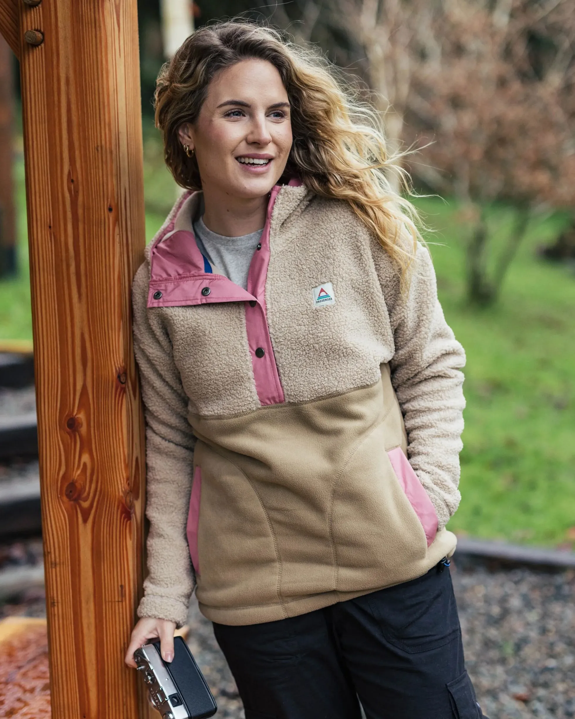 Damen Calla Kapuzen Polar-Fleece mit Futter