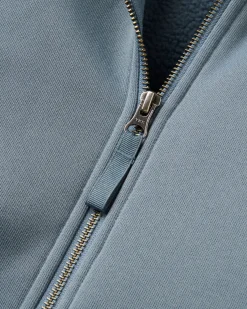 Damen Campout Full-Zip Fleece Hoodie – Stormy Blue