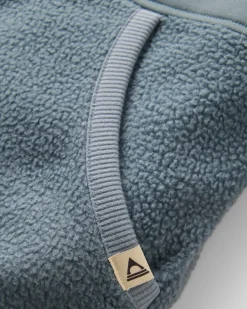 Damen Campout Full-Zip Fleece Hoodie – Stormy Blue