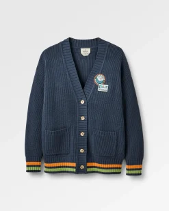 Damen Campus Patch Cardigan