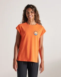 Damen Chase The Light Aktiv T-Shirt