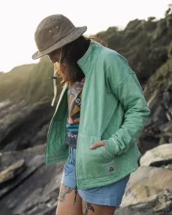 Damen Clementine Gesteppte Reißverschlussjacke
