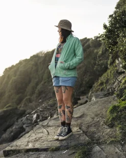 Damen Clementine Gesteppte Reißverschlussjacke