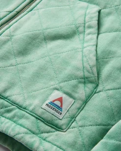 Damen Clementine Gesteppte Reißverschlussjacke