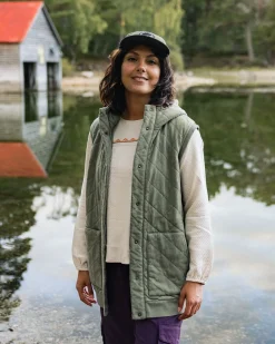 Damen Clementine Gesteppte Weste