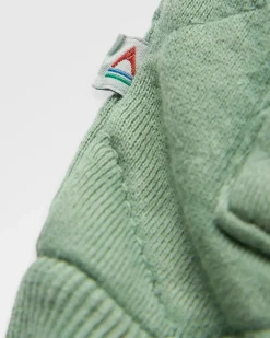 Damen Clementine Quilted Popper Up Hoodie