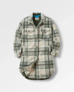 Damen Cloudy Sherpa Fleece Hemd