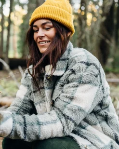 Damen Cloudy Sherpa Fleece Hemd