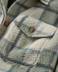 Damen Cloudy Sherpa Fleece Hemd