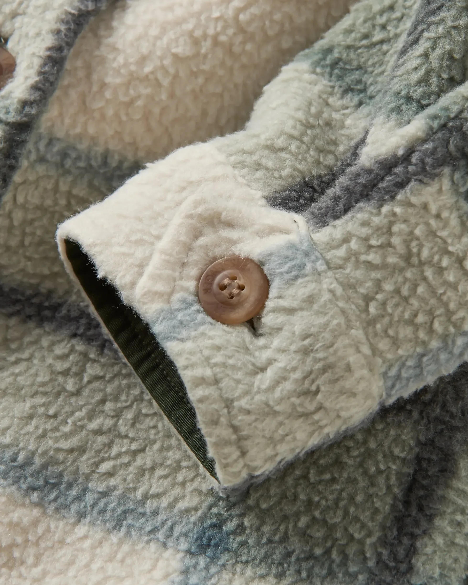 Damen Cloudy Sherpa Fleece Hemd