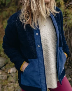 Damen Clover Sherpa Fleece