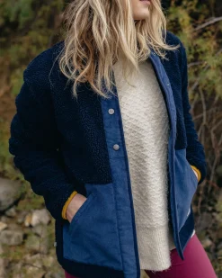 Damen Clover Sherpa Fleece