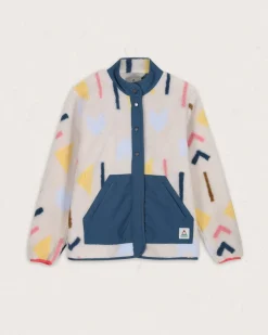 Damen Clover Tief-Flor Sherpa Fleece