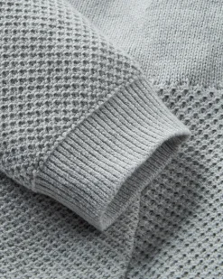 Damen Cove Full Zip Gestrickter Hoodie