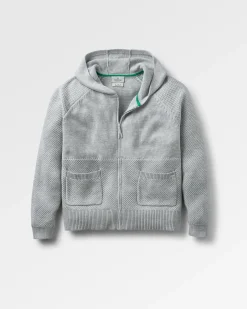 Damen Cove Full Zip Gestrickter Hoodie