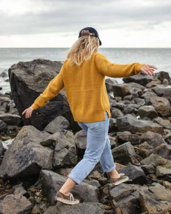 Damen Cove Gestrickter Pullover