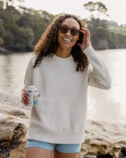 Damen Cove Gestrickter Pullover