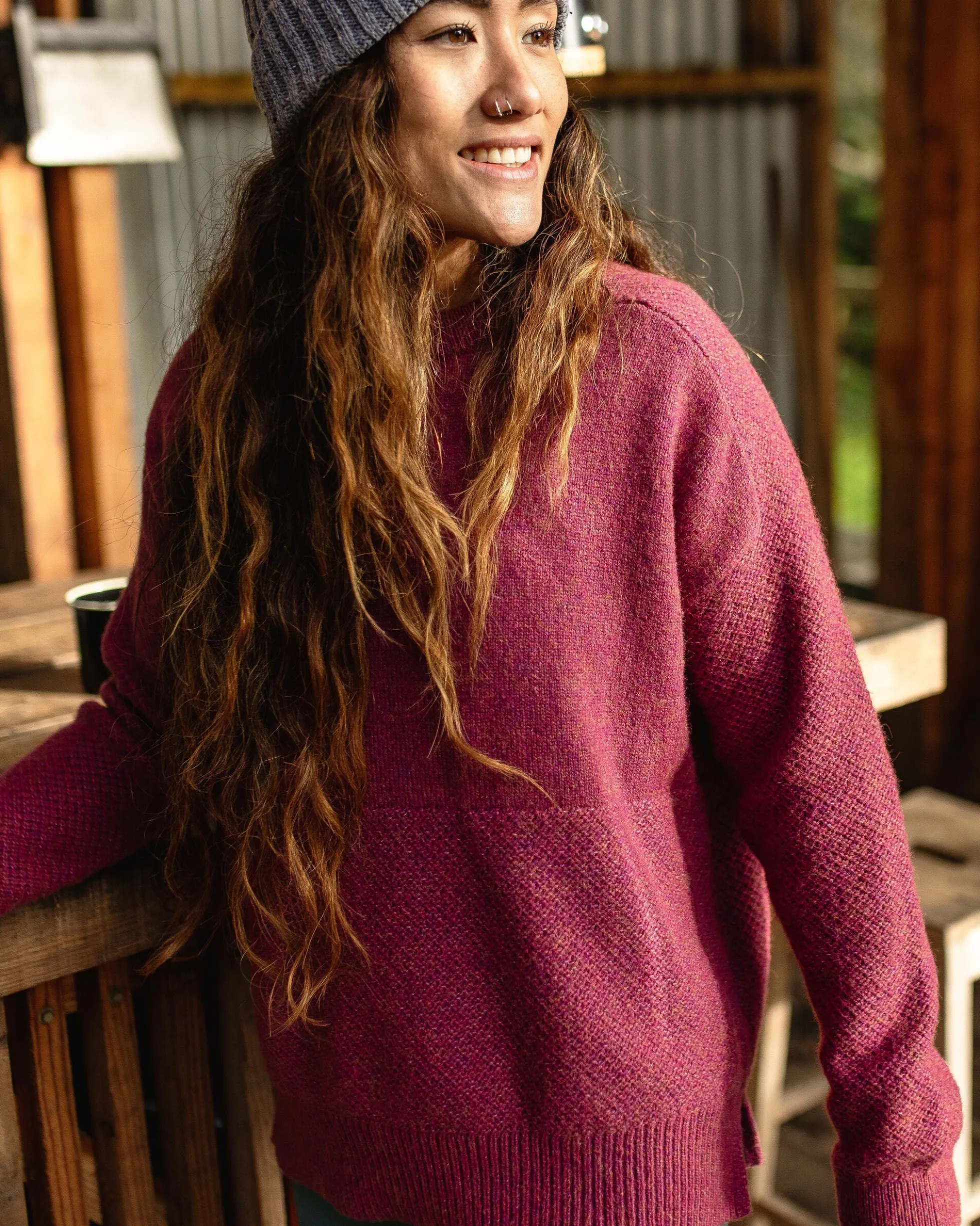 Damen Cove Strickpullover