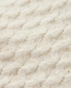 Damen Cozy Kabel-Strick-Pullover