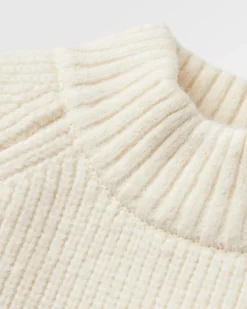 Damen Cozy Kabel-Strick-Pullover