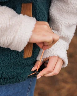 Damen Create Tiefflor-Sherpa-Fleece
