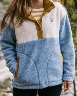 Damen Create Tiefflor-Sherpa-Fleece