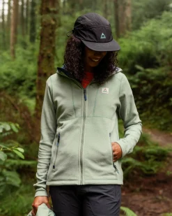 Damen Crest Polartec® Fleece-Hoodie