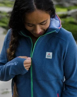 Damen Crest Polartec® Fleece-Kapuzenpullover