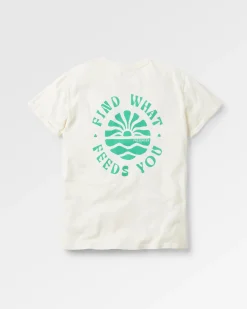 Damen Discovery hochgekrempeltes Ärmel T-Shirt
