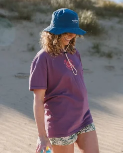 Damen Discovery hochgekrempeltes Ärmel T-Shirt
