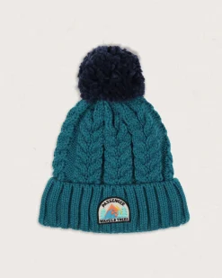 Damen Drifter Fleece-gefütterter Bommelmütze