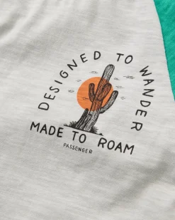 Damen Explore Raglan T-Shirt