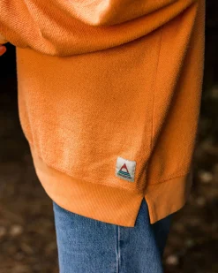 Damen Fauna Bio-Baumwoll Strukturiertes Sweatshirt