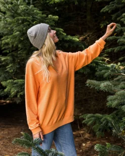 Damen Fauna Bio-Baumwoll Strukturiertes Sweatshirt