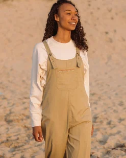 Damen Faye Bio-Baumwoll-Latzhosen