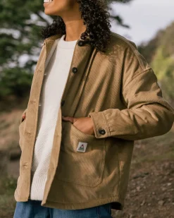 Damen Flint Cord-Overshirt