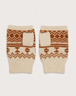 Damen Flurry Fleece-gefütterte fingerlose Fäustlinge