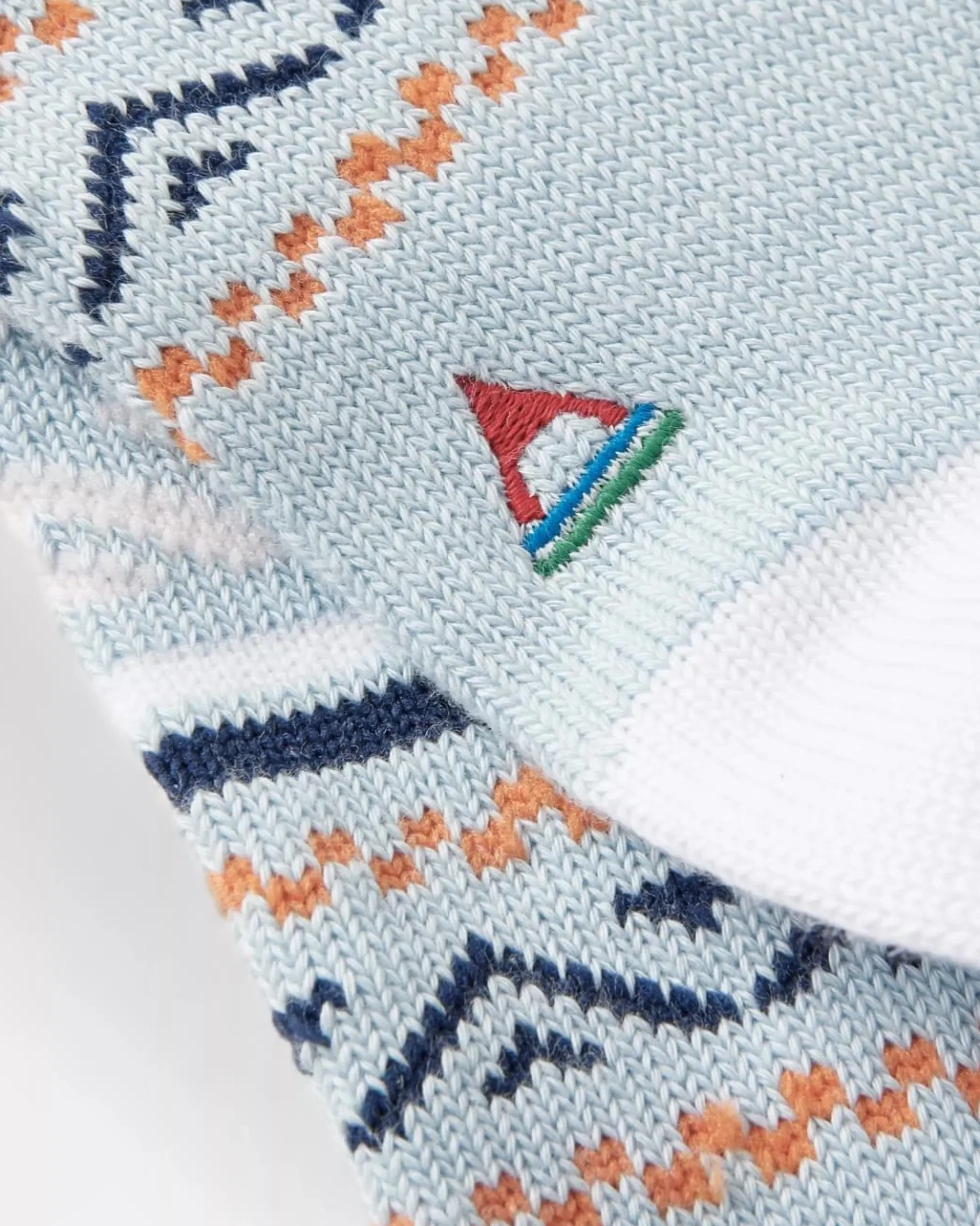 Damen Gemusterte Bio-Socken mittelschwer