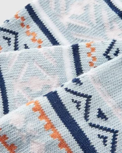 Damen Gemusterte Bio-Socken mittelschwer