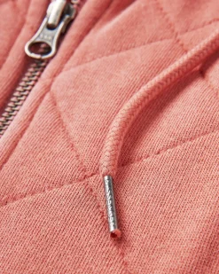 Damen Getaway Gesteppter Full Zip Hoodie